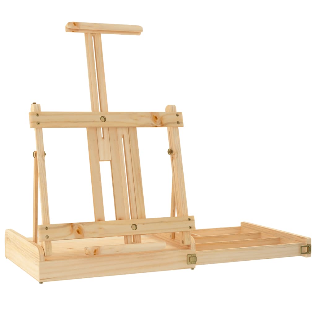 Tischstaffelei mit Schublade 41,5x37x12 cm Massivholz Kiefer - Premium Flipcharts - Just €68.40! Shop now at homesales4u