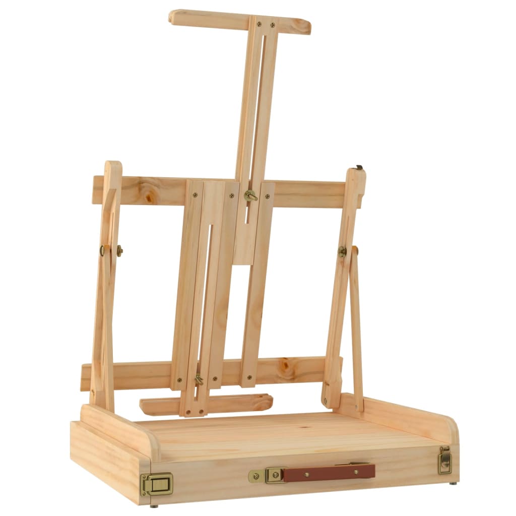 Tischstaffelei mit Schublade 41,5x37x12 cm Massivholz Kiefer - Premium Flipcharts - Just €68.40! Shop now at homesales4u