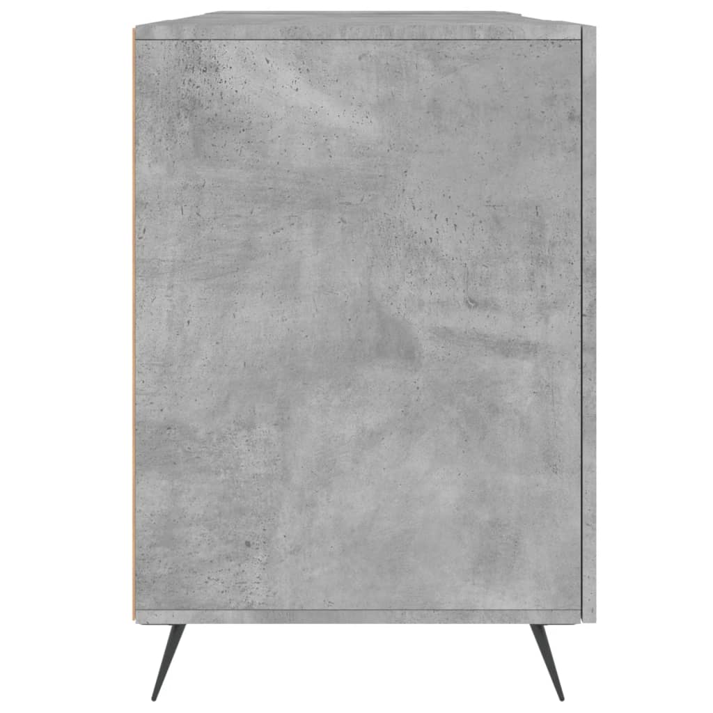 Schreibtisch Betongrau 140x50x75 cm Holzwerkstoff - Premium Schreibtische - Just €142.98! Shop now at homesales4u