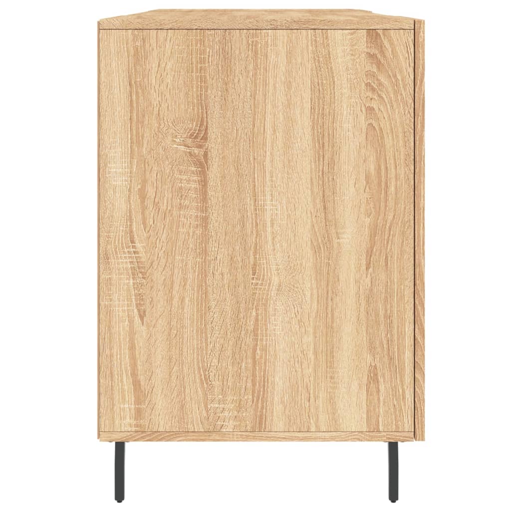 Schreibtisch Sonoma-Eiche 140x50x75 cm Holzwerkstoff - Premium Schreibtische - Just €153.38! Shop now at homesales4u