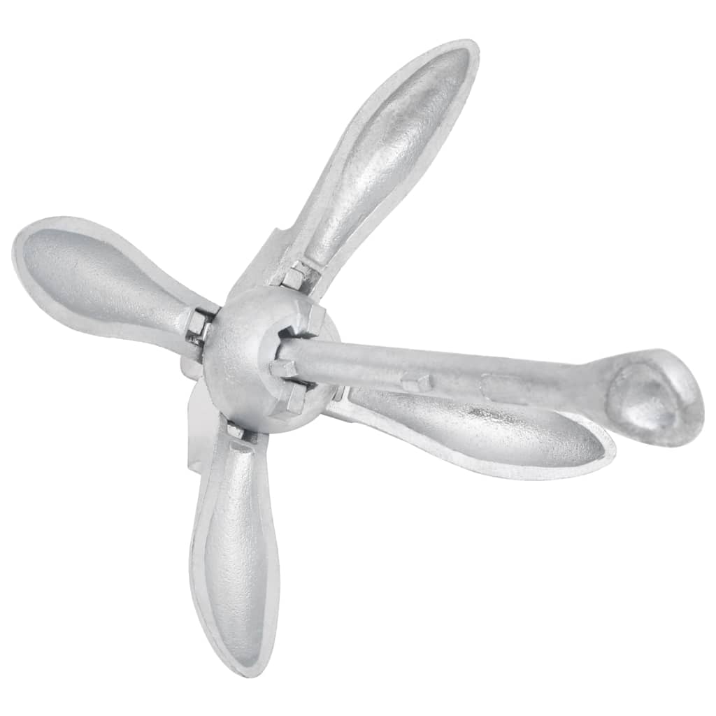 Klappanker Silbern 1,5 kg Temperguss - Premium Anker - Just €26.58! Shop now at homesales4u