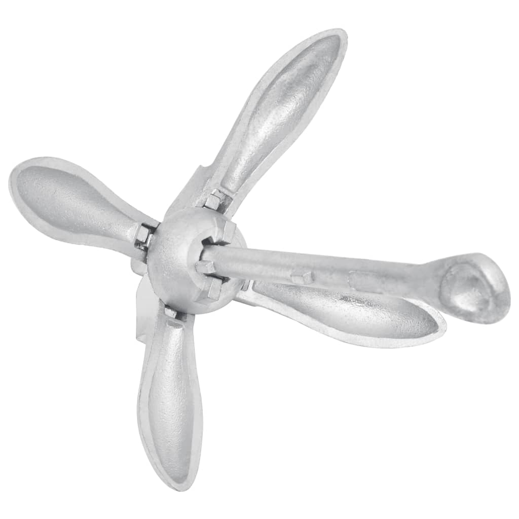 Klappanker Silbern 2,5 kg Temperguss - Premium Anker - Just €34.48! Shop now at homesales4u
