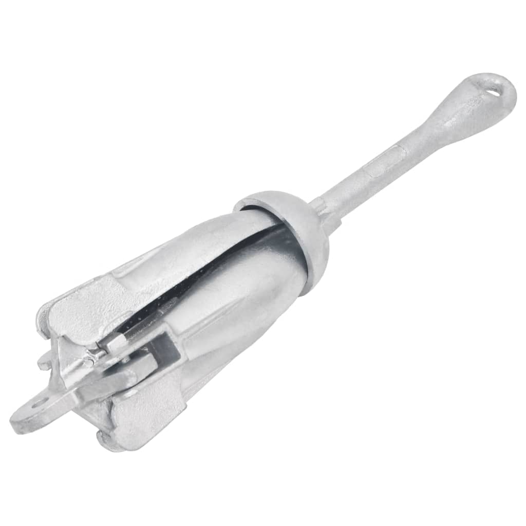 Klappanker mit Seil Silbern 1,5 kg Temperguss - Premium Anker - Just €33.11! Shop now at homesales4u