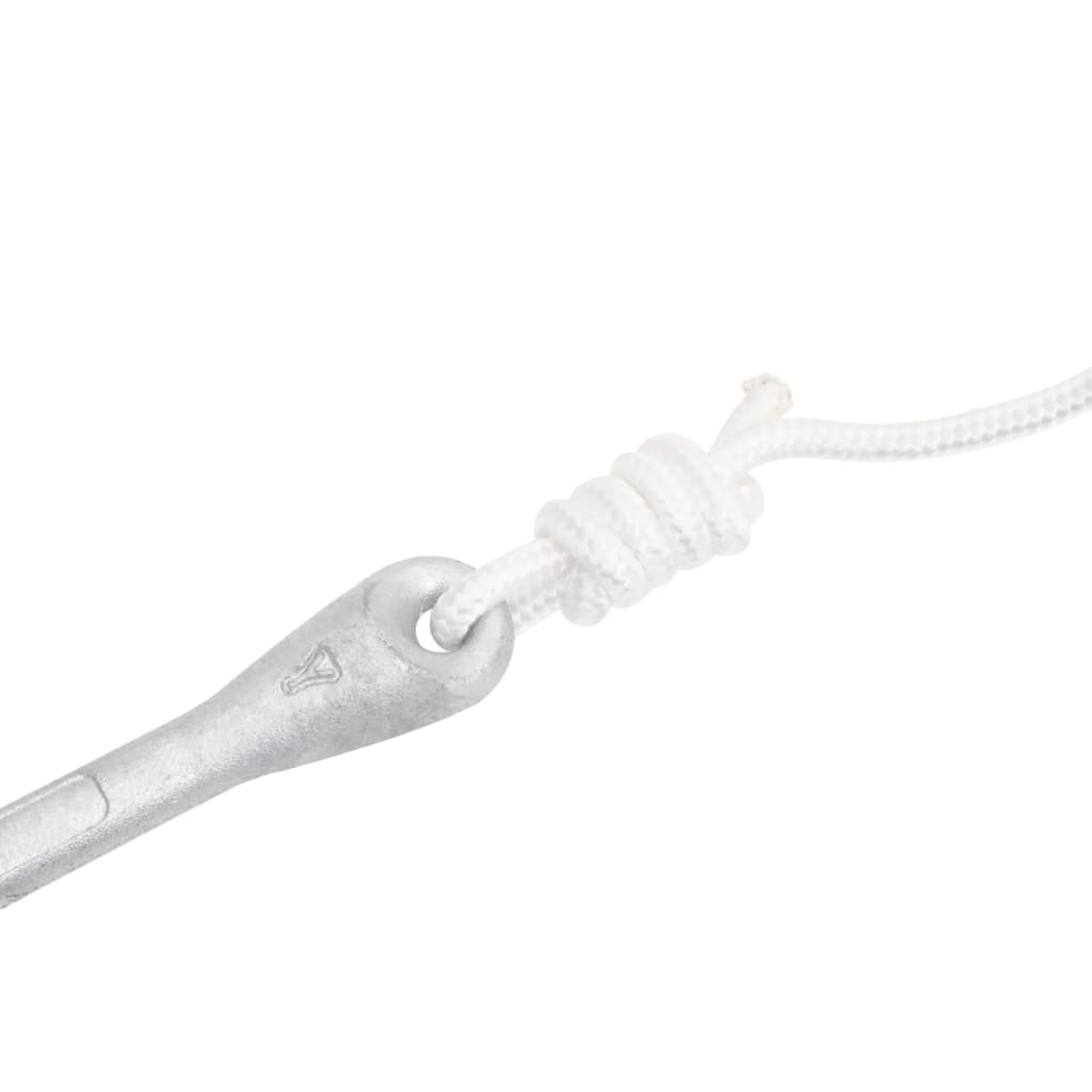 Klappanker mit Seil Silbern 1,5 kg Temperguss - Premium Anker - Just €33.11! Shop now at homesales4u