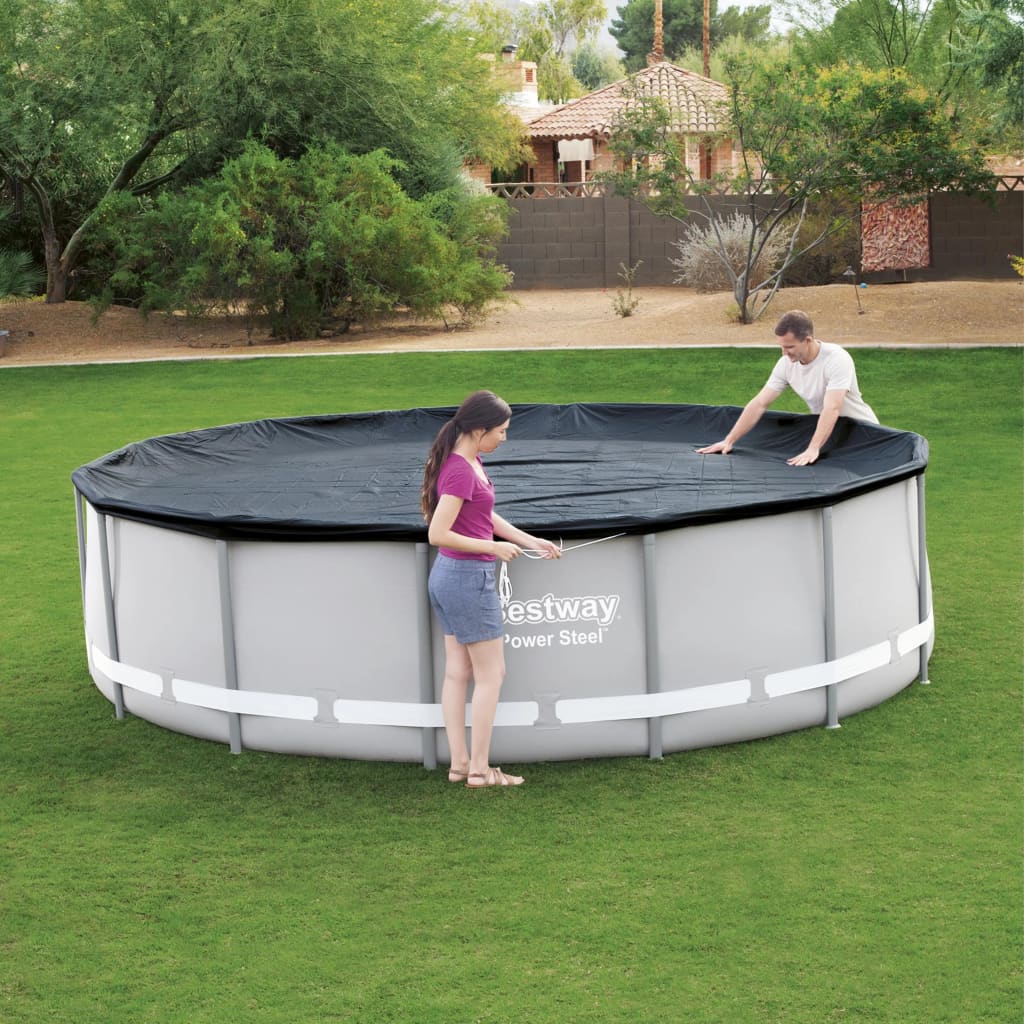 Pool-Abdeckplane Flowclear 427 cm - Premium Poolabdeckungen & -unterlagen - Just €47.71! Shop now at homesales4u