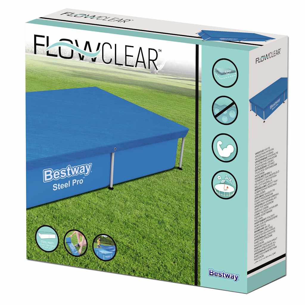 Pool-Abdeckplane Flowclear 221x150 cm - Premium Poolabdeckungen & -unterlagen - Just €22.97! Shop now at homesales4u