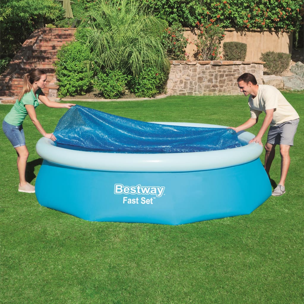Pool-Solarabdeckplane Flowclear 305 cm - Premium Poolabdeckungen & -unterlagen - Just €37.63! Shop now at homesales4u
