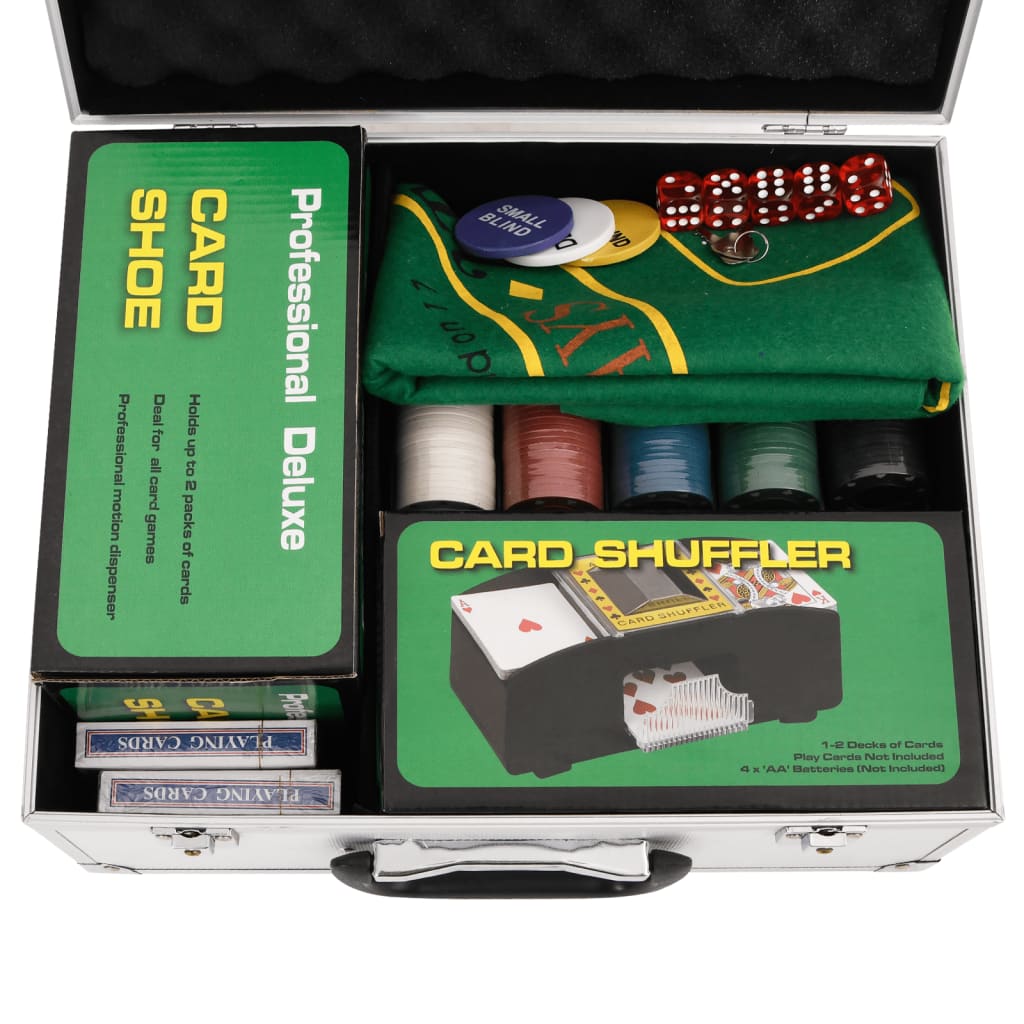 Pokerchips-Set 300 Stk. 4 g - Premium Poker-Spiel-Sets - Just €59.31! Shop now at homesales4u