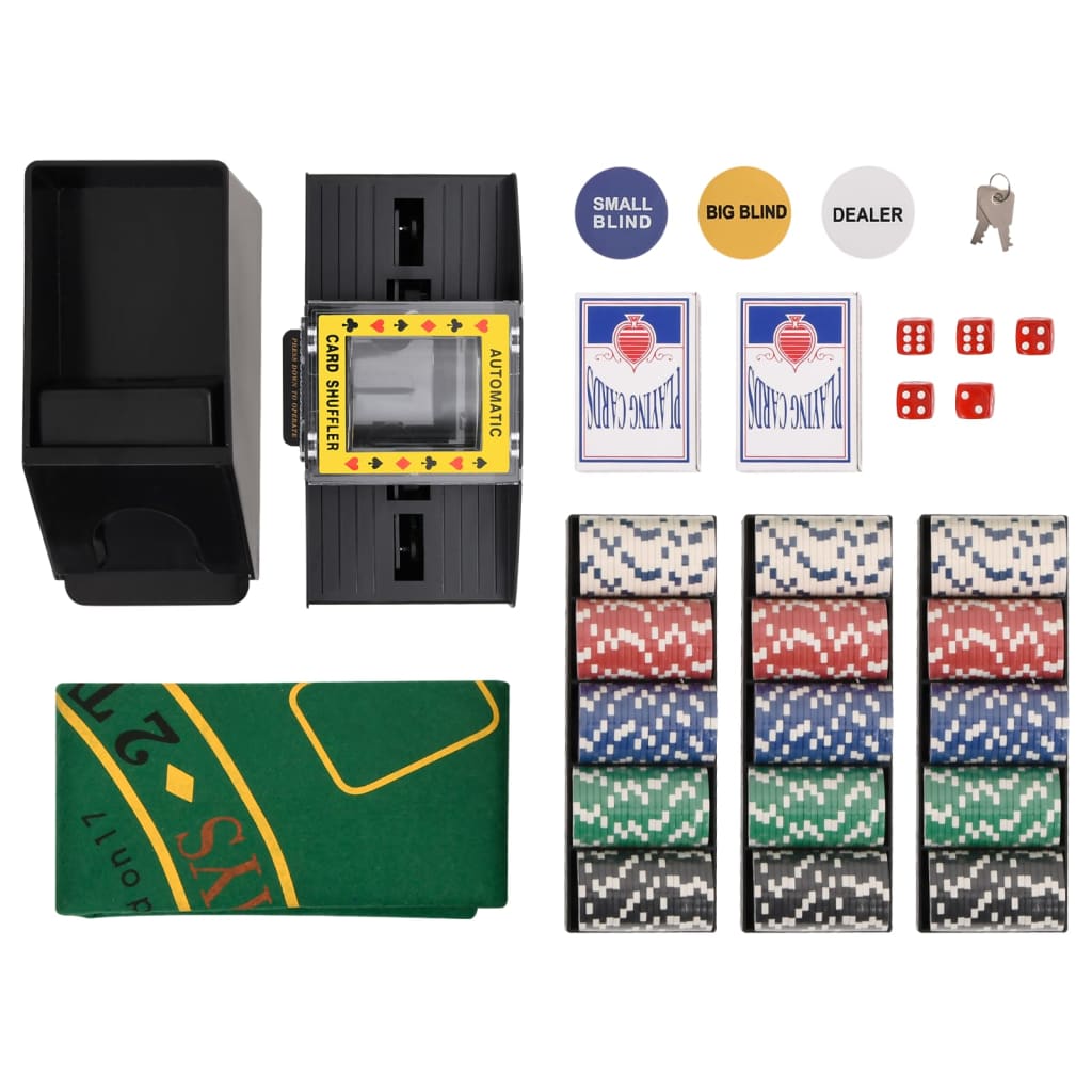 Pokerchips-Set 300 Stk. 11,5 g - Premium Poker-Spiel-Sets - Just €76.40! Shop now at homesales4u