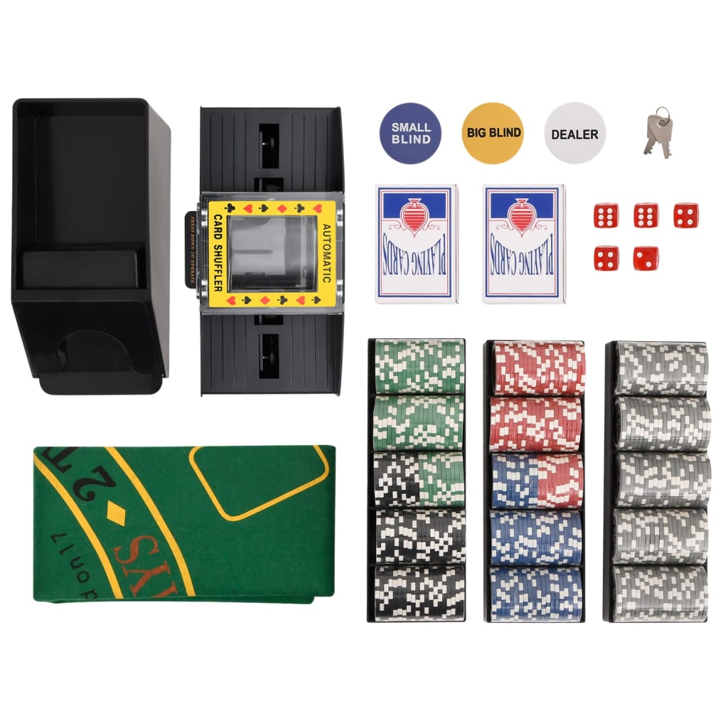 Pokerchips-Set 300 Stk. 11,5 g - Premium Poker-Spiel-Sets - Just €87.95! Shop now at homesales4u