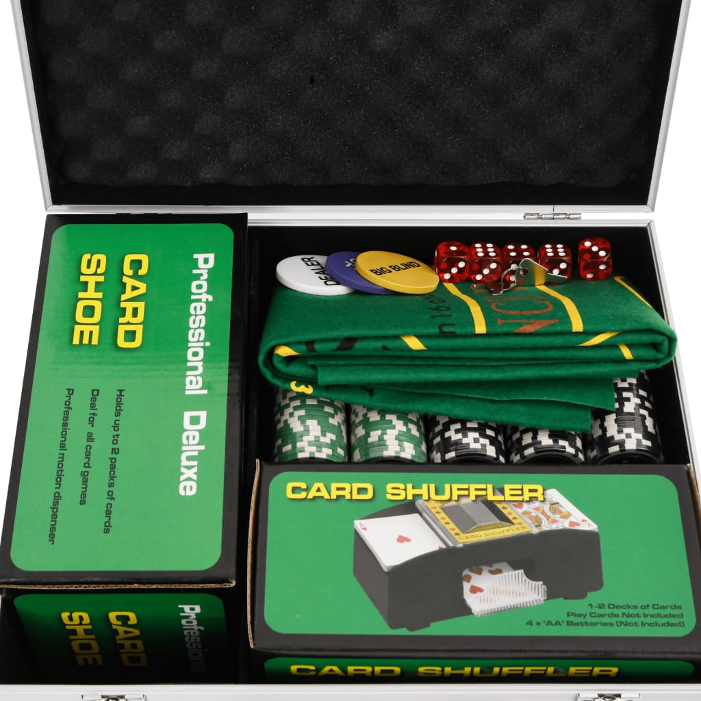Pokerchips-Set 300 Stk. 11,5 g - Premium Poker-Spiel-Sets - Just €87.95! Shop now at homesales4u