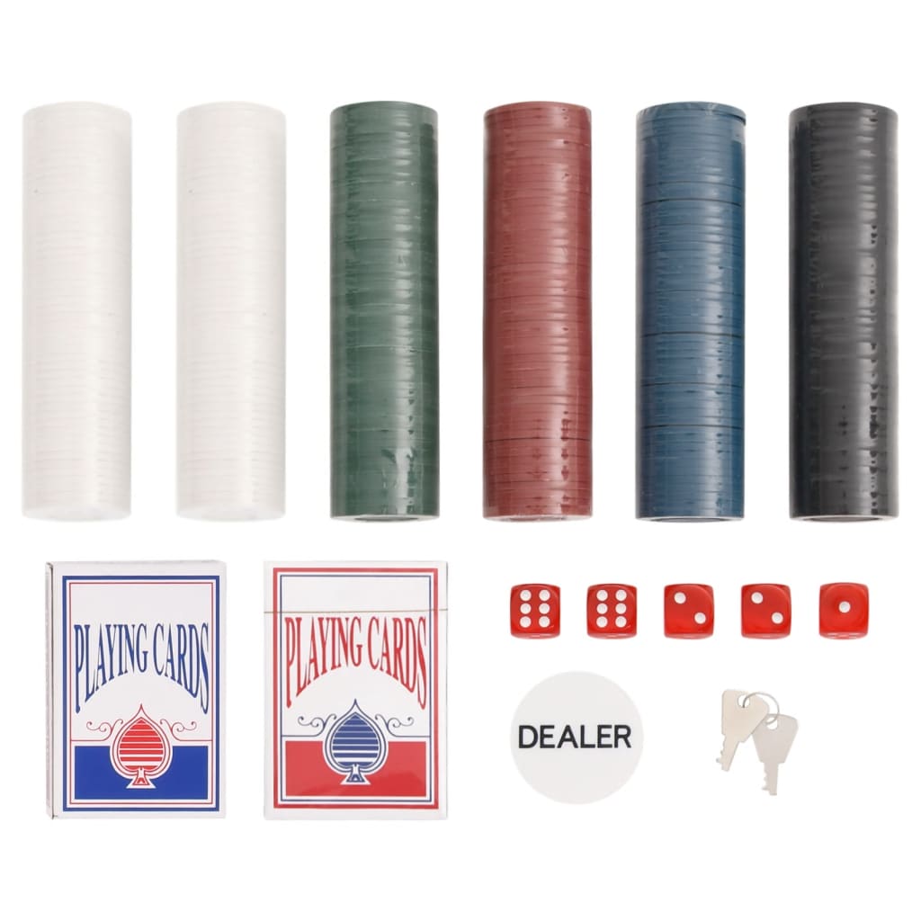 Pokerchips-Set 300 Stk. 4 g - Premium Poker-Spiel-Sets - Just €38.44! Shop now at homesales4u
