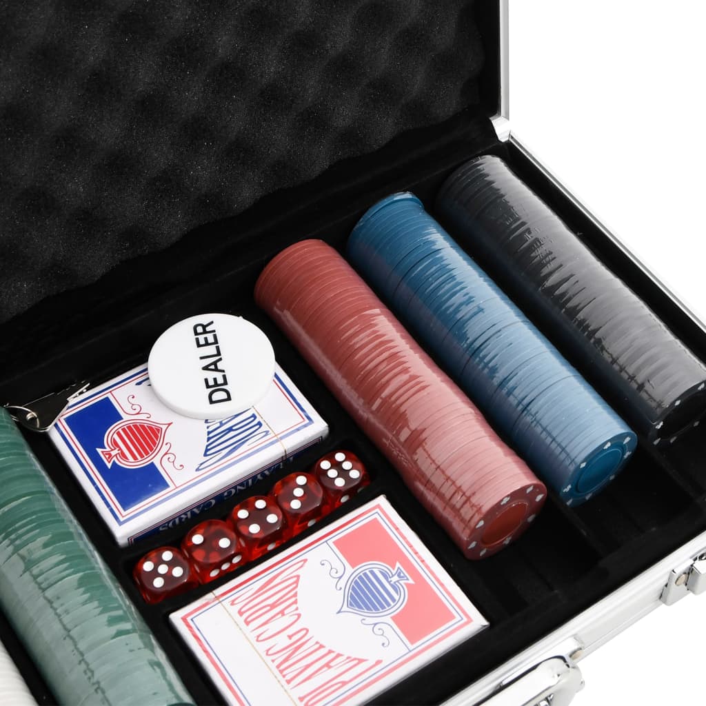 Pokerchips-Set 300 Stk. 4 g - Premium Poker-Spiel-Sets - Just €38.44! Shop now at homesales4u