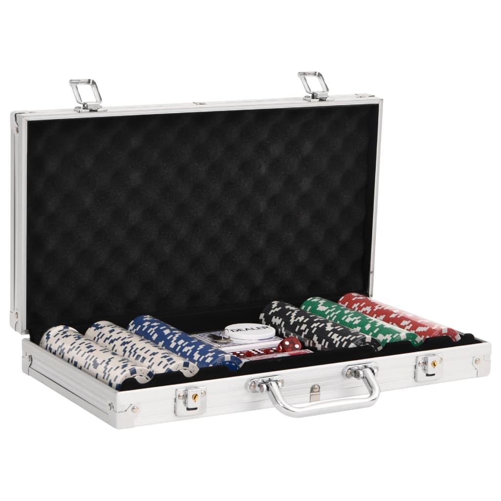 Pokerchips-Set 300 Stk. 11,5 g - Premium Poker-Spiel-Sets - Just €49.35! Shop now at homesales4u