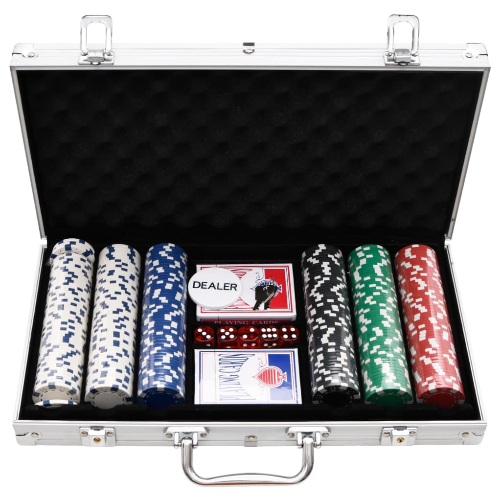 Pokerchips-Set 300 Stk. 11,5 g - Premium Poker-Spiel-Sets - Just €49.35! Shop now at homesales4u