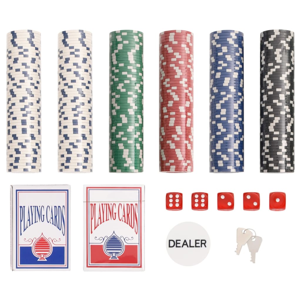 Pokerchips-Set 300 Stk. 11,5 g - Premium Poker-Spiel-Sets - Just €49.35! Shop now at homesales4u