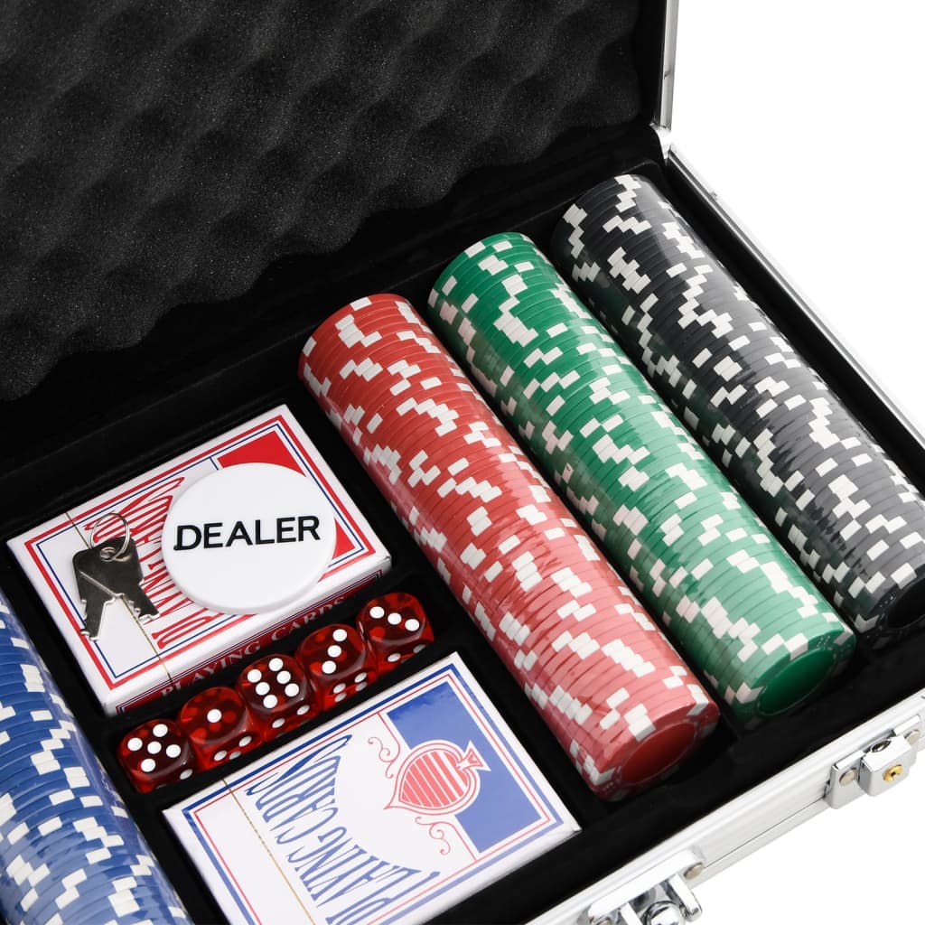 Pokerchips-Set 300 Stk. 11,5 g - Premium Poker-Spiel-Sets - Just €49.35! Shop now at homesales4u