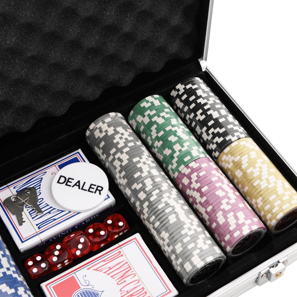 Pokerchips-Set 300 Stk. 11,5 g - Premium Poker-Spiel-Sets - Just €54.78! Shop now at homesales4u