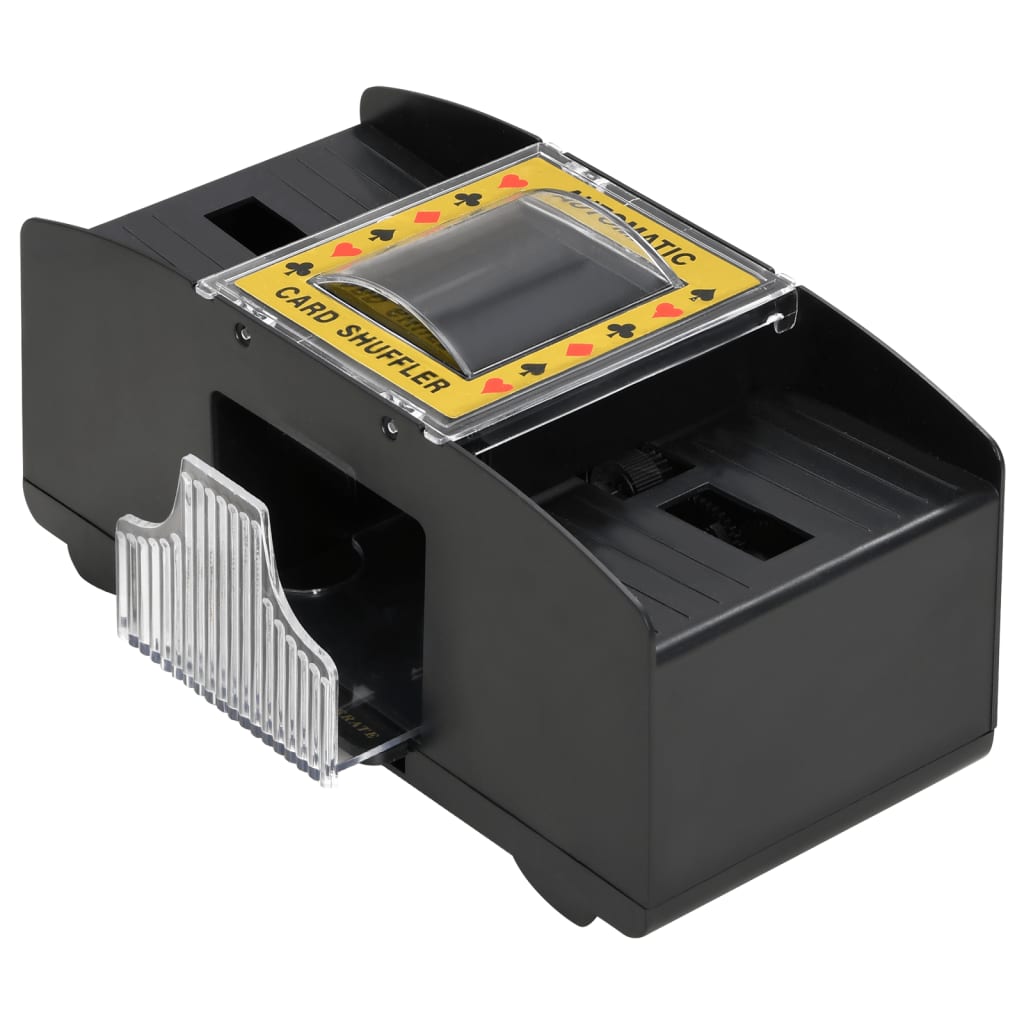 Automatischer Kartenmischer Schwarz 2 Decks - Premium Poker-Spiel-Sets - Just €27.96! Shop now at homesales4u
