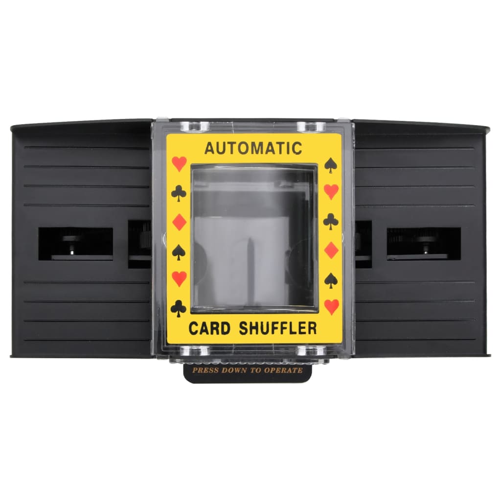 Automatischer Kartenmischer Schwarz 2 Decks - Premium Poker-Spiel-Sets - Just €27.96! Shop now at homesales4u
