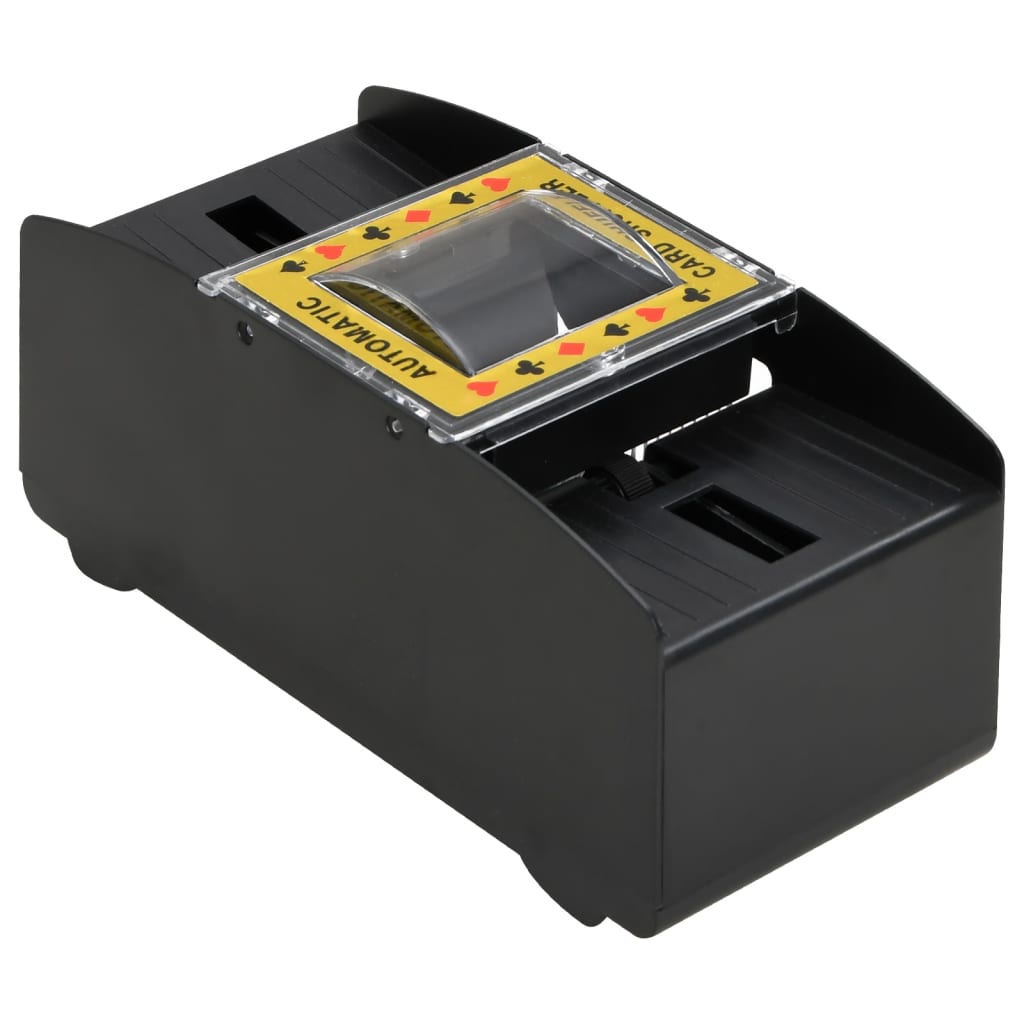 Automatischer Kartenmischer Schwarz 2 Decks - Premium Poker-Spiel-Sets - Just €27.96! Shop now at homesales4u