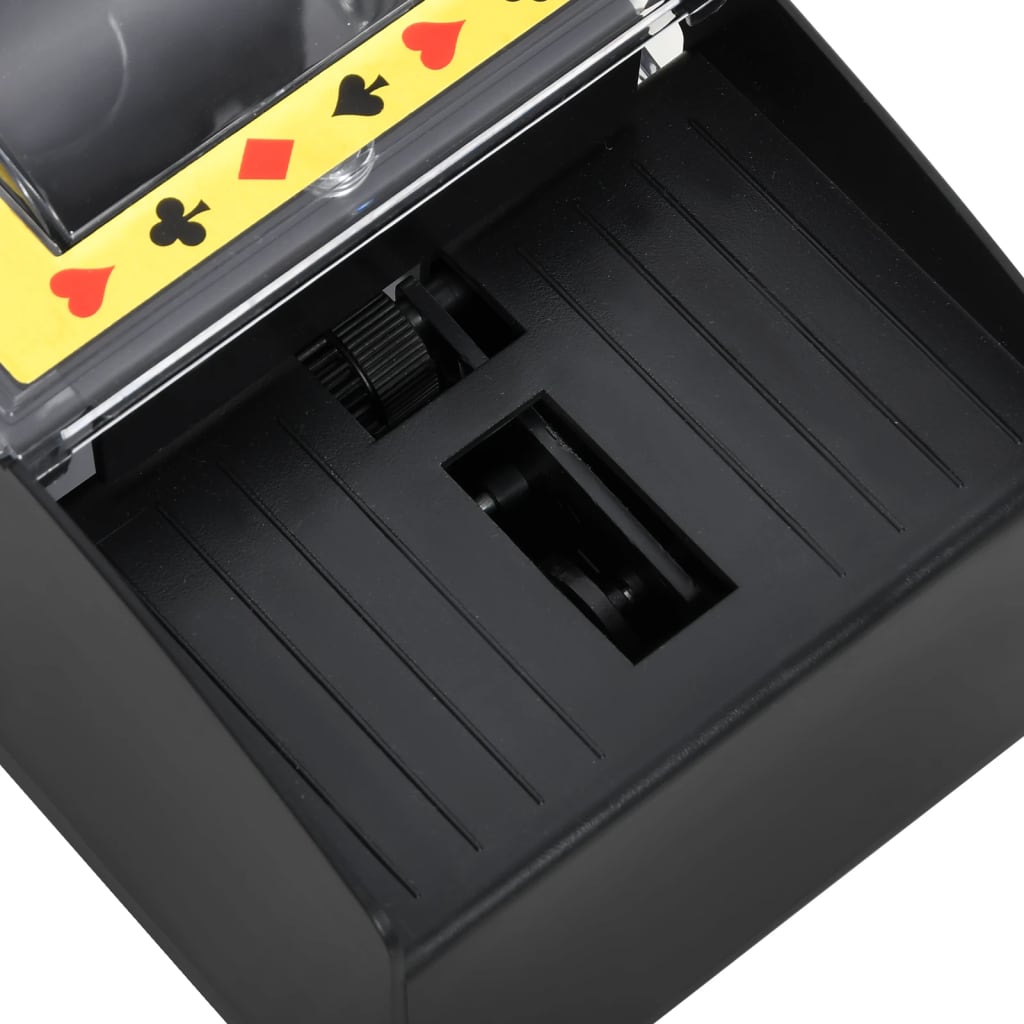 Automatischer Kartenmischer Schwarz 2 Decks - Premium Poker-Spiel-Sets - Just €27.96! Shop now at homesales4u