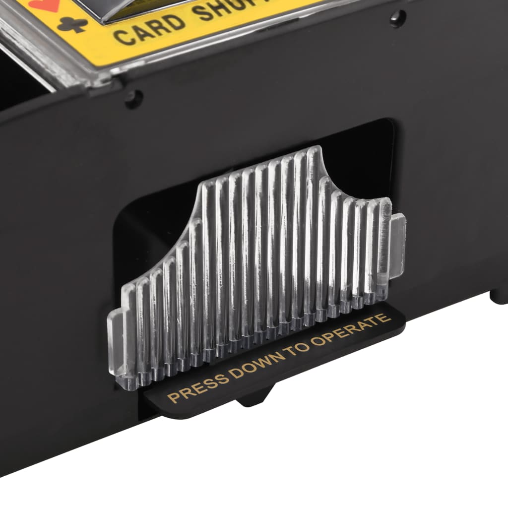Automatischer Kartenmischer Schwarz 2 Decks - Premium Poker-Spiel-Sets - Just €27.96! Shop now at homesales4u