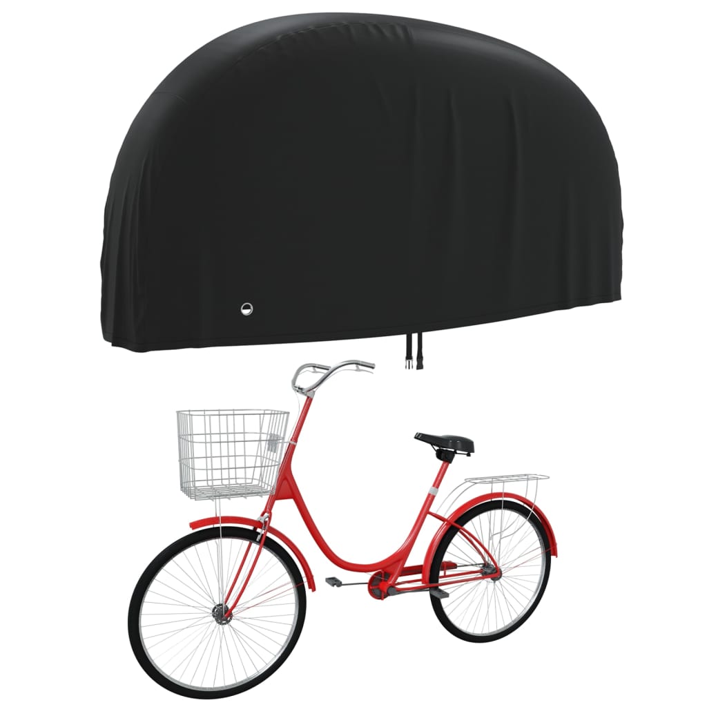 Fahrrad-Abdeckung Schwarz 200x70x110 cm 190T Oxford - Premium Fahrradabdeckungen - Just €40.88! Shop now at homesales4u