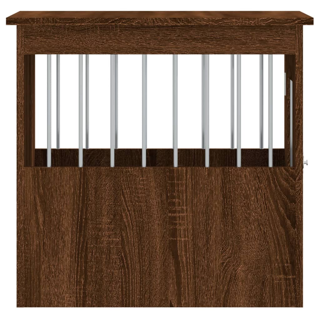Hundekäfig im Möbelstil Braun Eichen-Optik 45x62x59 cm - Premium Hundehütten - Just €80.94! Shop now at homesales4u