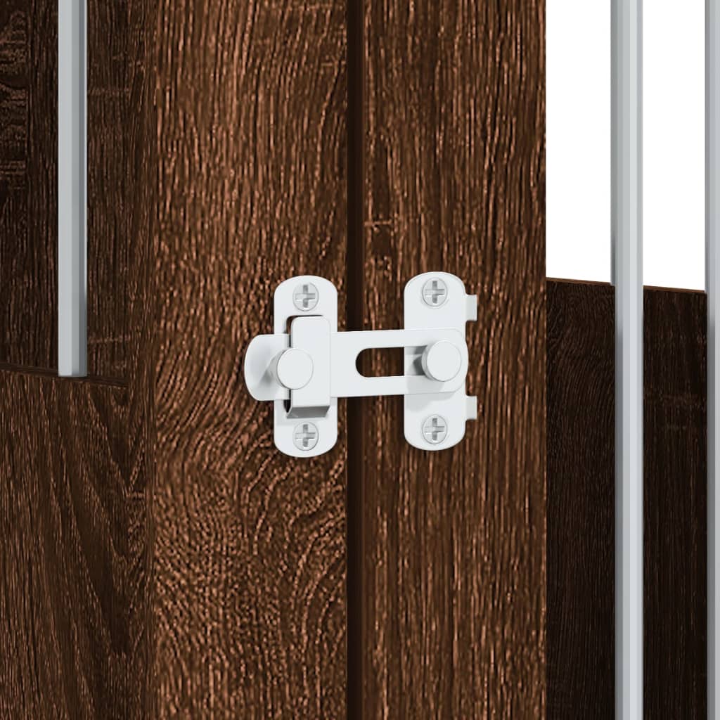 Hundekäfig im Möbelstil Braun Eichen-Optik 45x62x59 cm - Premium Hundehütten - Just €80.94! Shop now at homesales4u