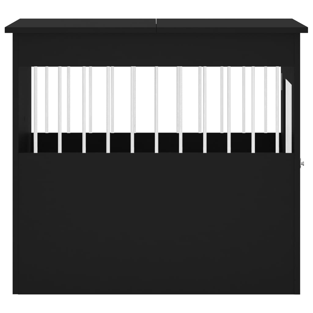 Hundekäfig im Möbelstil Schwarz 64,5x80x71 cm Holzwerkstoff - Premium Hundehütten - Just €114.94! Shop now at homesales4u