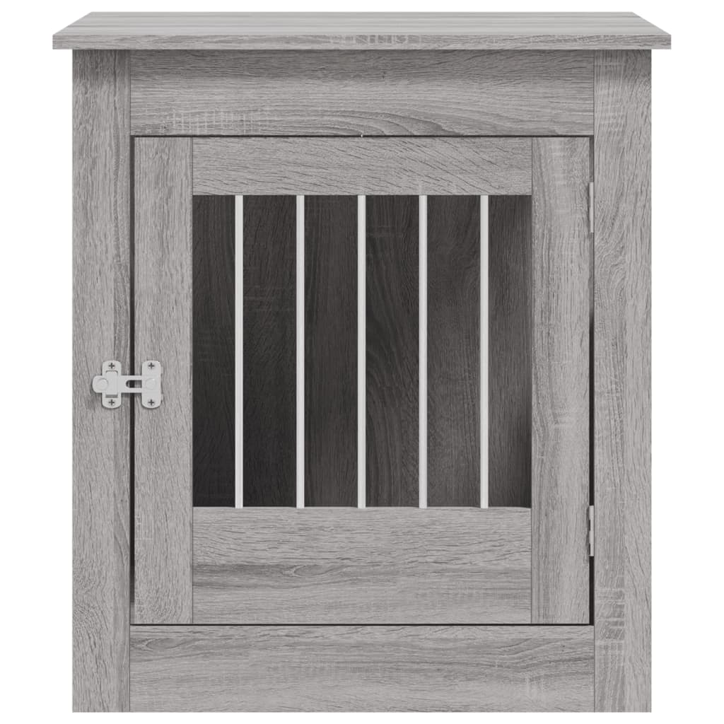 Hundekäfig im Möbelstil Grau Sonoma 64,5x80x71 cm Holzwerkstoff - Premium Hundehütten - Just €122.69! Shop now at homesales4u