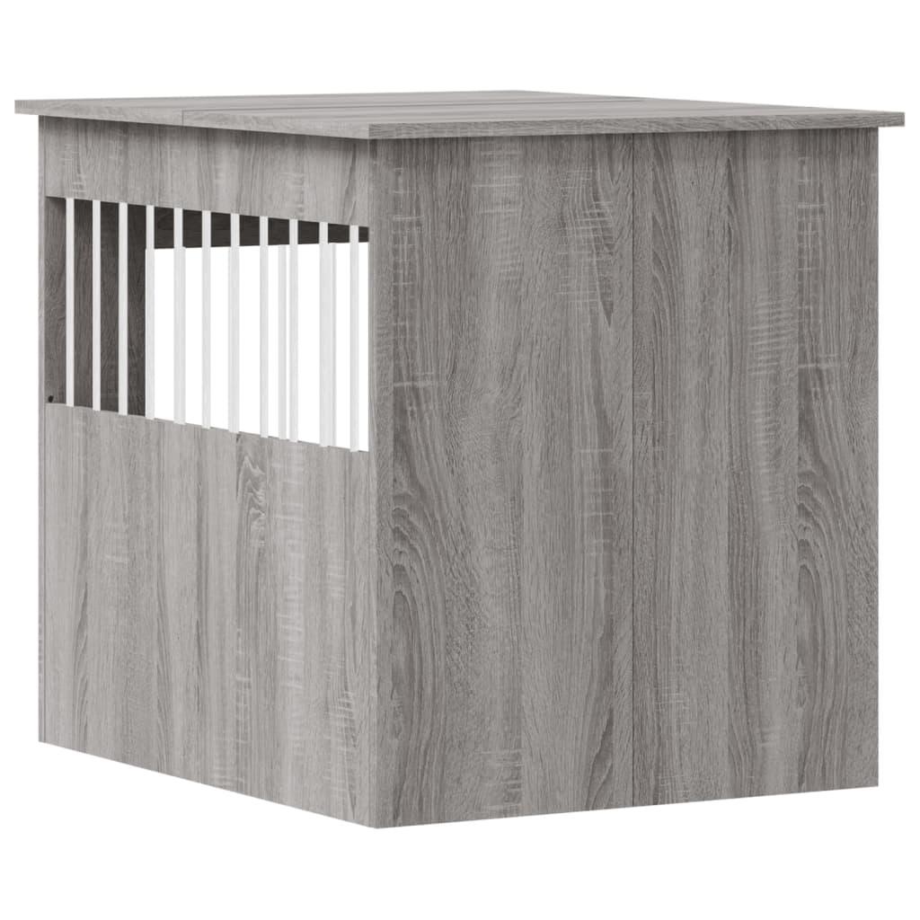 Hundekäfig im Möbelstil Grau Sonoma 64,5x80x71 cm Holzwerkstoff - Premium Hundehütten - Just €122.69! Shop now at homesales4u