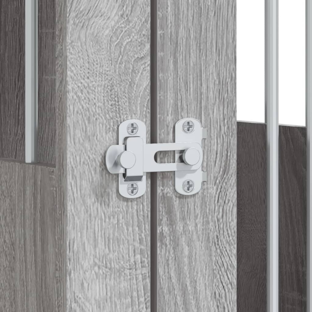 Hundekäfig im Möbelstil Grau Sonoma 64,5x80x71 cm Holzwerkstoff - Premium Hundehütten - Just €122.69! Shop now at homesales4u