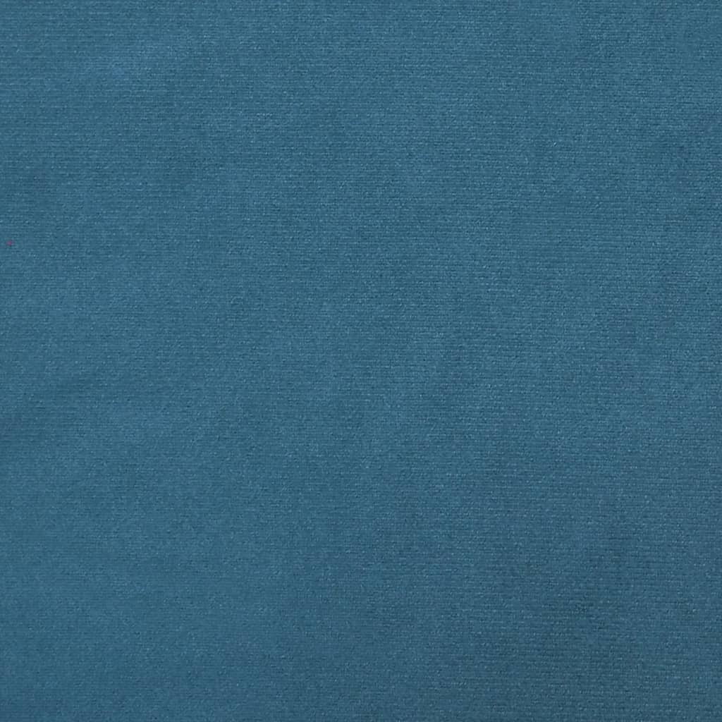 Bett mit Matratze Blau 120x200 cm Samt - Premium Betten & Bettgestelle - Just €444.28! Shop now at homesales4u