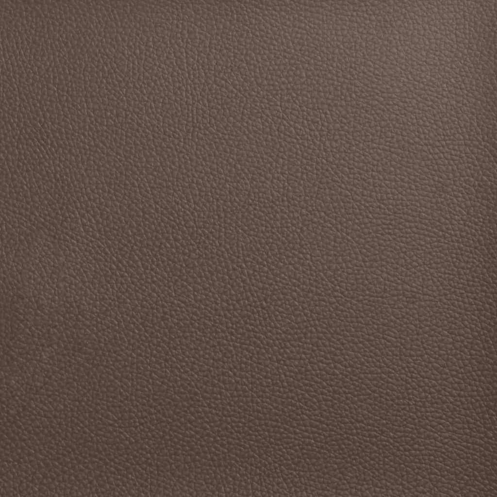 Bett mit Matratze Braun 140x190 cm Kunstleder - Premium Betten & Bettgestelle - Just €465.04! Shop now at homesales4u
