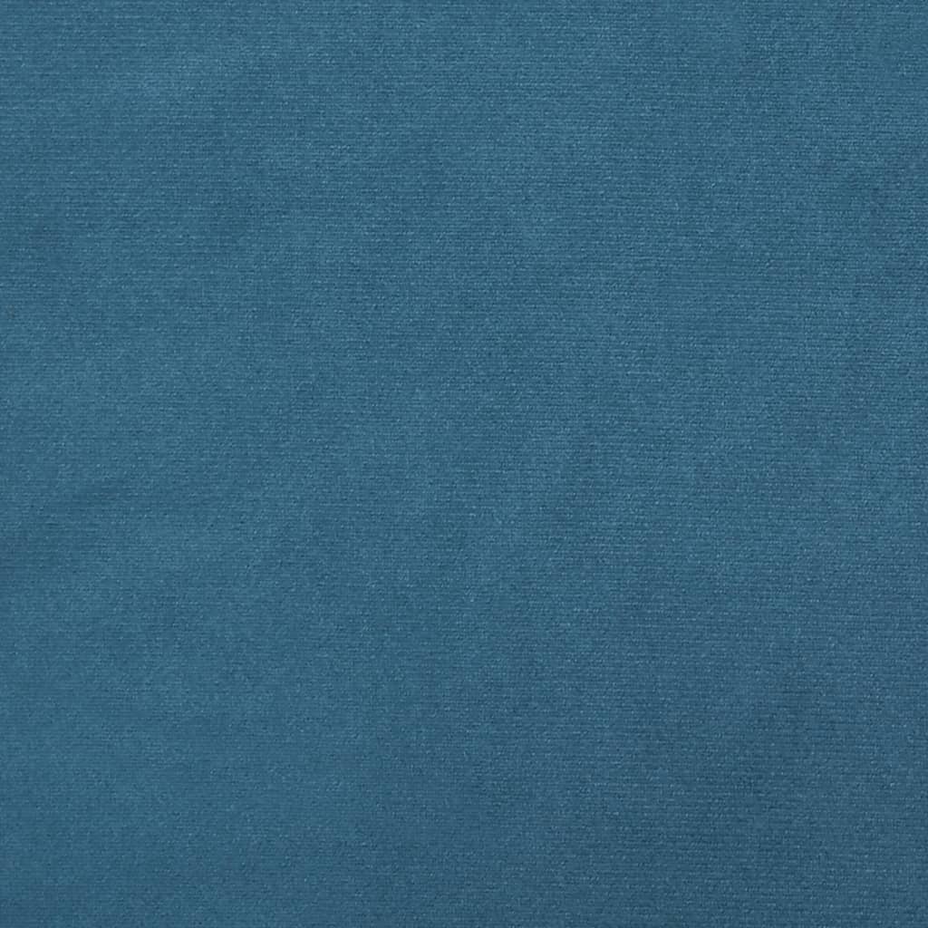 Bett mit Matratze Blau 180x200 cm Samt - Premium Betten & Bettgestelle - Just €453.79! Shop now at homesales4u