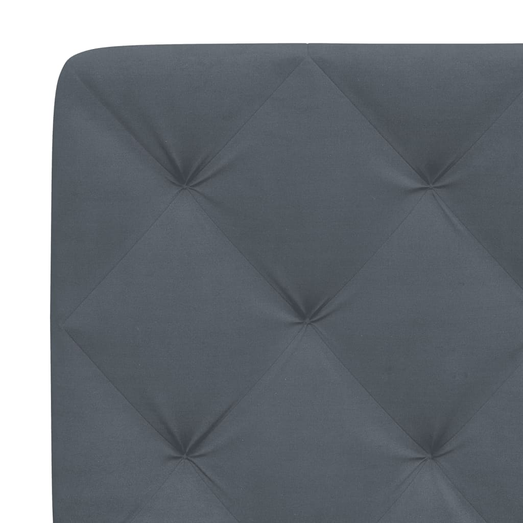 Bett mit Matratze Dunkelgrau 140x190 cm Samt - Premium Betten & Bettgestelle - Just €492.09! Shop now at homesales4u