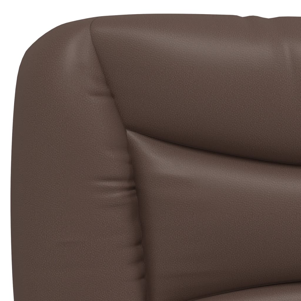 Bett mit Matratze Braun 140x190 cm Kunstleder - Premium Betten & Bettgestelle - Just €561.62! Shop now at homesales4u