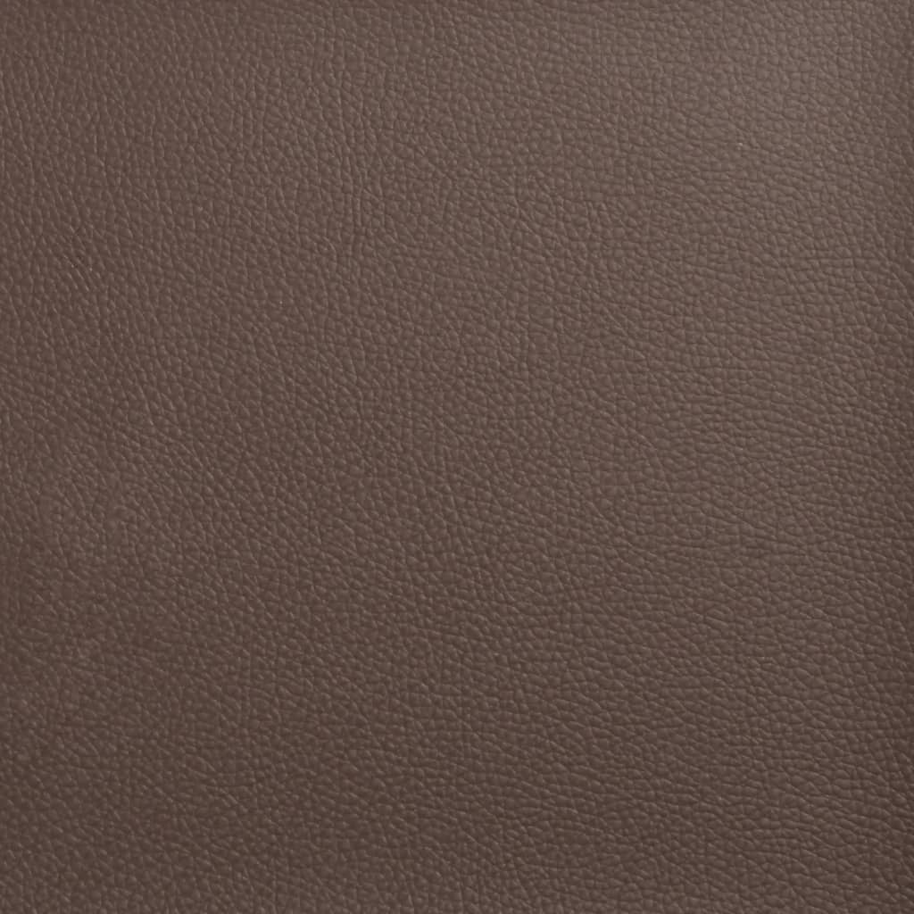 Bett mit Matratze Braun 140x190 cm Kunstleder - Premium Betten & Bettgestelle - Just €561.62! Shop now at homesales4u