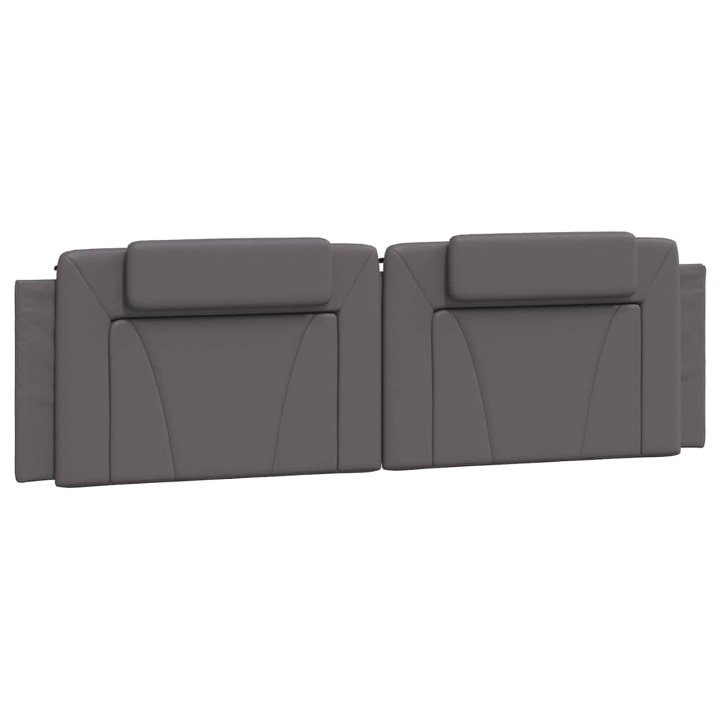 Bett mit Matratze Grau 180x200 cm Kunstleder - Premium Betten & Bettgestelle - Just €565.44! Shop now at homesales4u