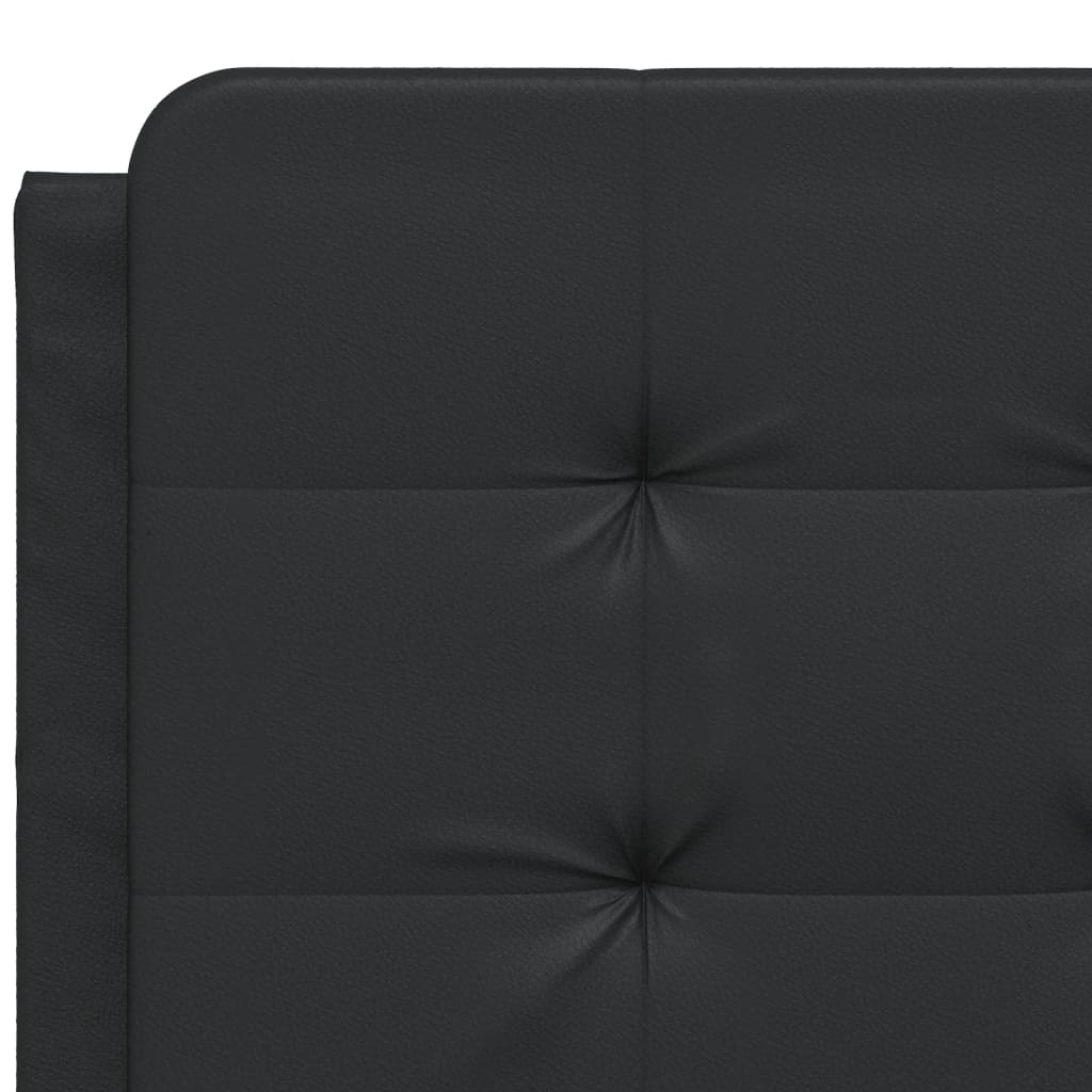 Bett mit LED-Beleuchtung ohne Matratze Schwarz 120x200 cm - Premium Betten & Bettgestelle - Just €258.18! Shop now at homesales4u