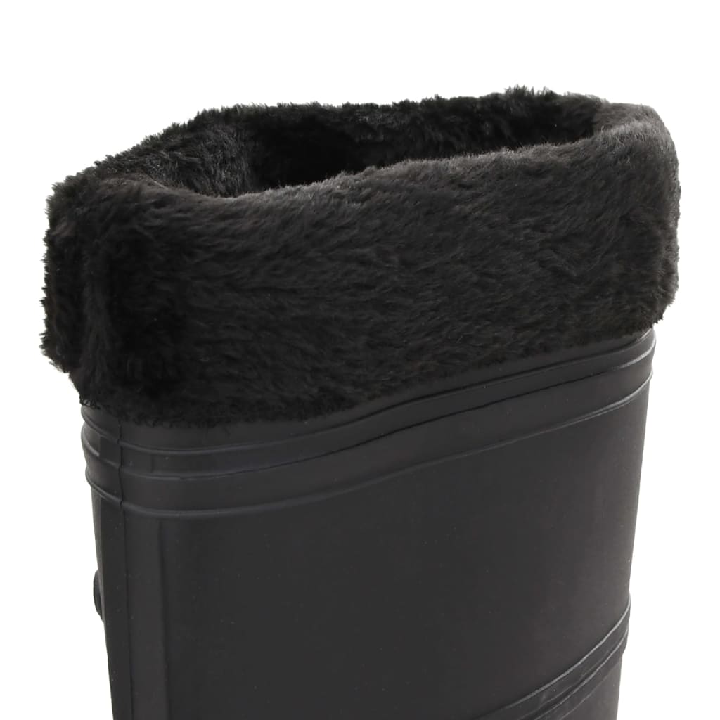 Gummistiefel mit Herausnehmbarem Innenfutter Schwarz Gr. 39 PVC - Premium Wathosen für Angler & Jäger - Just €43.21! Shop now at homesales4u