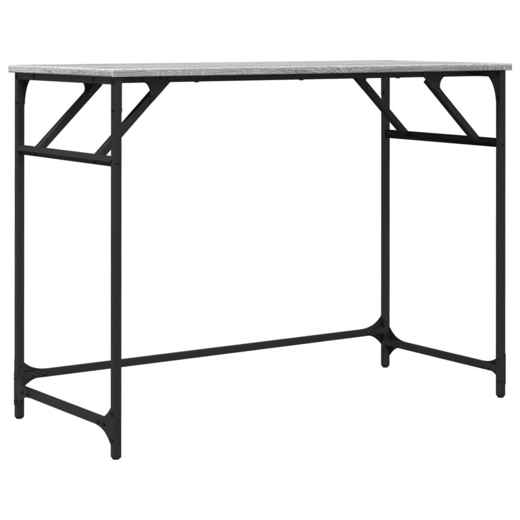 Schreibtisch Grau Sonoma 100x45x76 cm Holzwerkstoff und Stahl - Premium Schreibtische - Just €64.18! Shop now at homesales4u