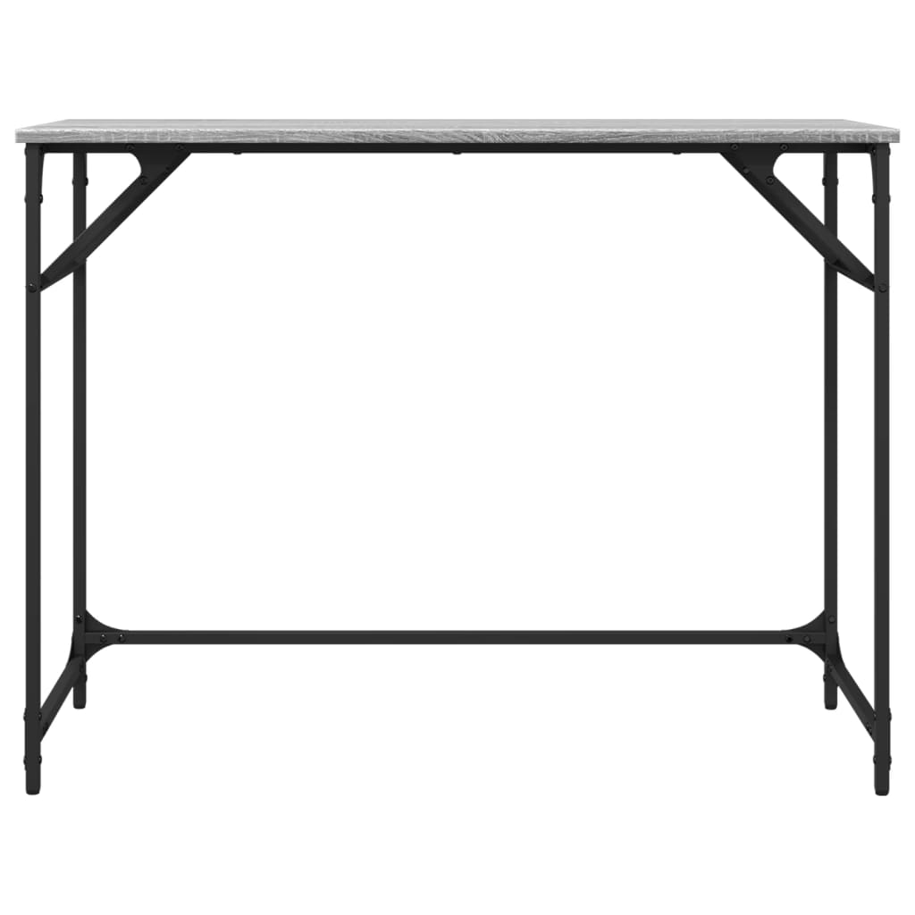 Schreibtisch Grau Sonoma 100x45x76 cm Holzwerkstoff und Stahl - Premium Schreibtische - Just €64.18! Shop now at homesales4u