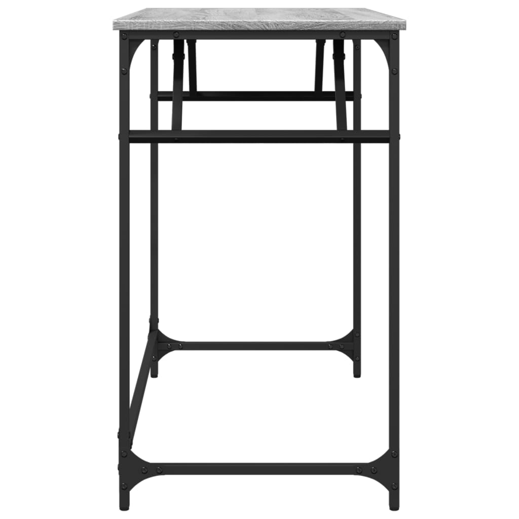 Schreibtisch Grau Sonoma 100x45x76 cm Holzwerkstoff und Stahl - Premium Schreibtische - Just €64.18! Shop now at homesales4u