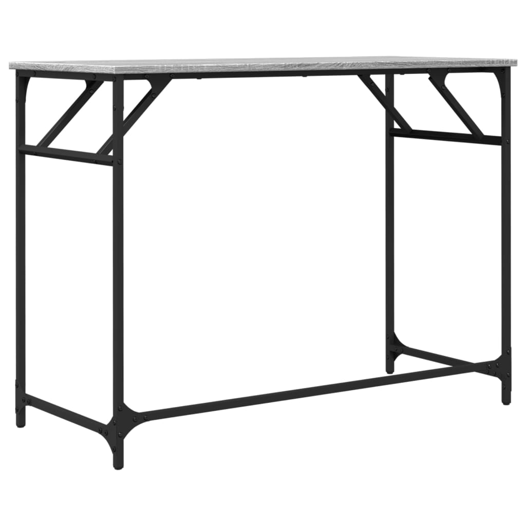 Schreibtisch Grau Sonoma 100x45x76 cm Holzwerkstoff und Stahl - Premium Schreibtische - Just €64.18! Shop now at homesales4u
