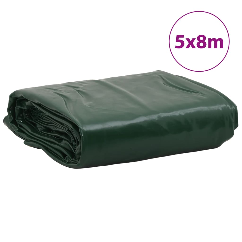 Abdeckplane Grün 5x8 m 600 g/m² - Premium Planen - Just €304.76! Shop now at homesales4u