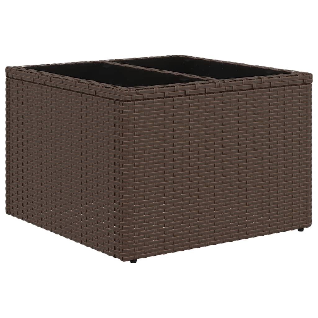 7-tlg. Garten-Sofagarnitur mit Kissen Braun Poly Rattan - Premium Gartenmöbel-Sets - Just €626.16! Shop now at homesales4u