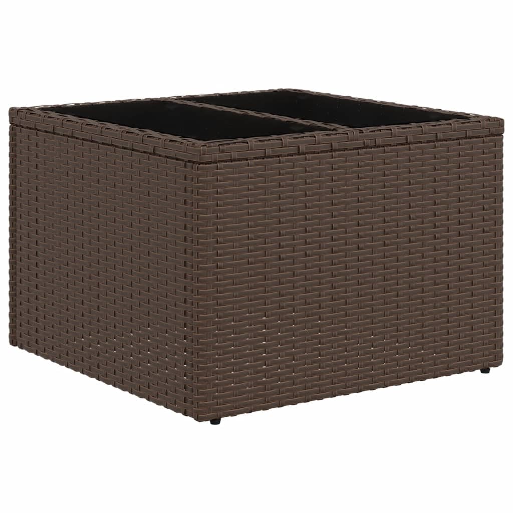 8-tlg. Garten-Sofagarnitur mit Kissen Braun Poly Rattan - Premium Gartenmöbel-Sets - Just €695.43! Shop now at homesales4u
